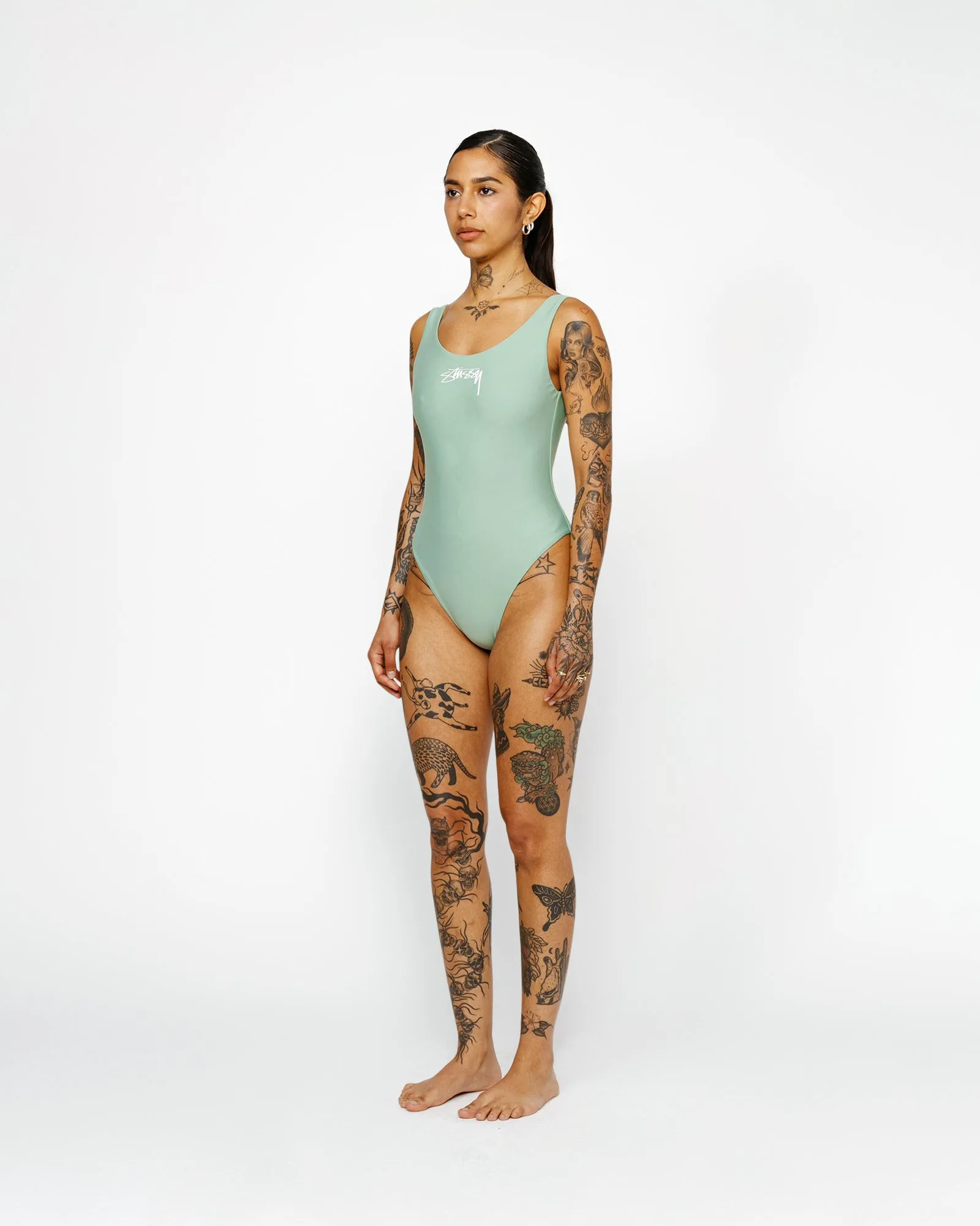 SURF STOCK ONE PIECE SWIMSUIT sold by Stussy product image thumbnail 3