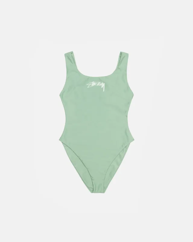 SURF STOCK ONE PIECE SWIMSUIT made by Stussy