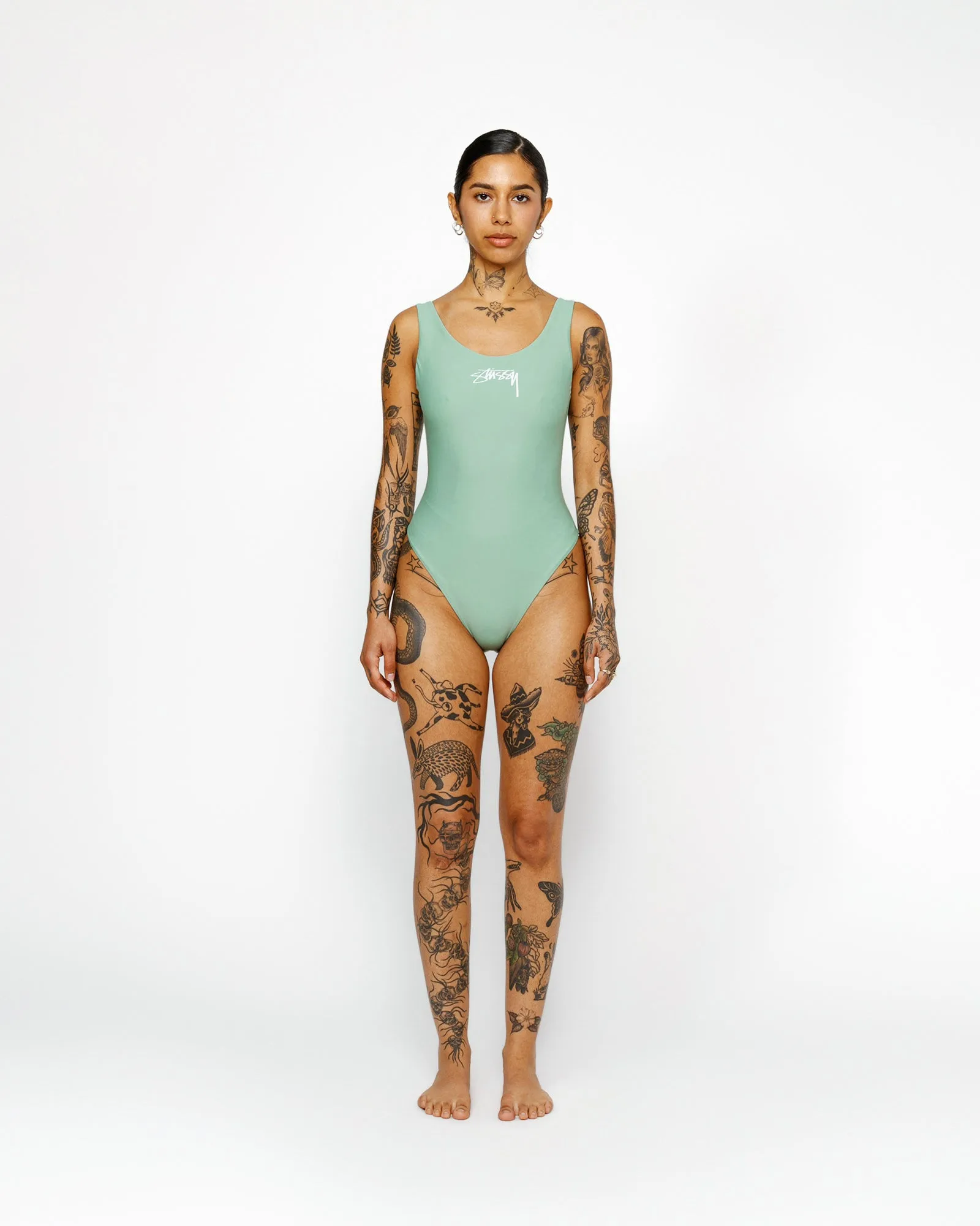 SURF STOCK ONE PIECE SWIMSUIT sold by Stussy product image thumbnail 2