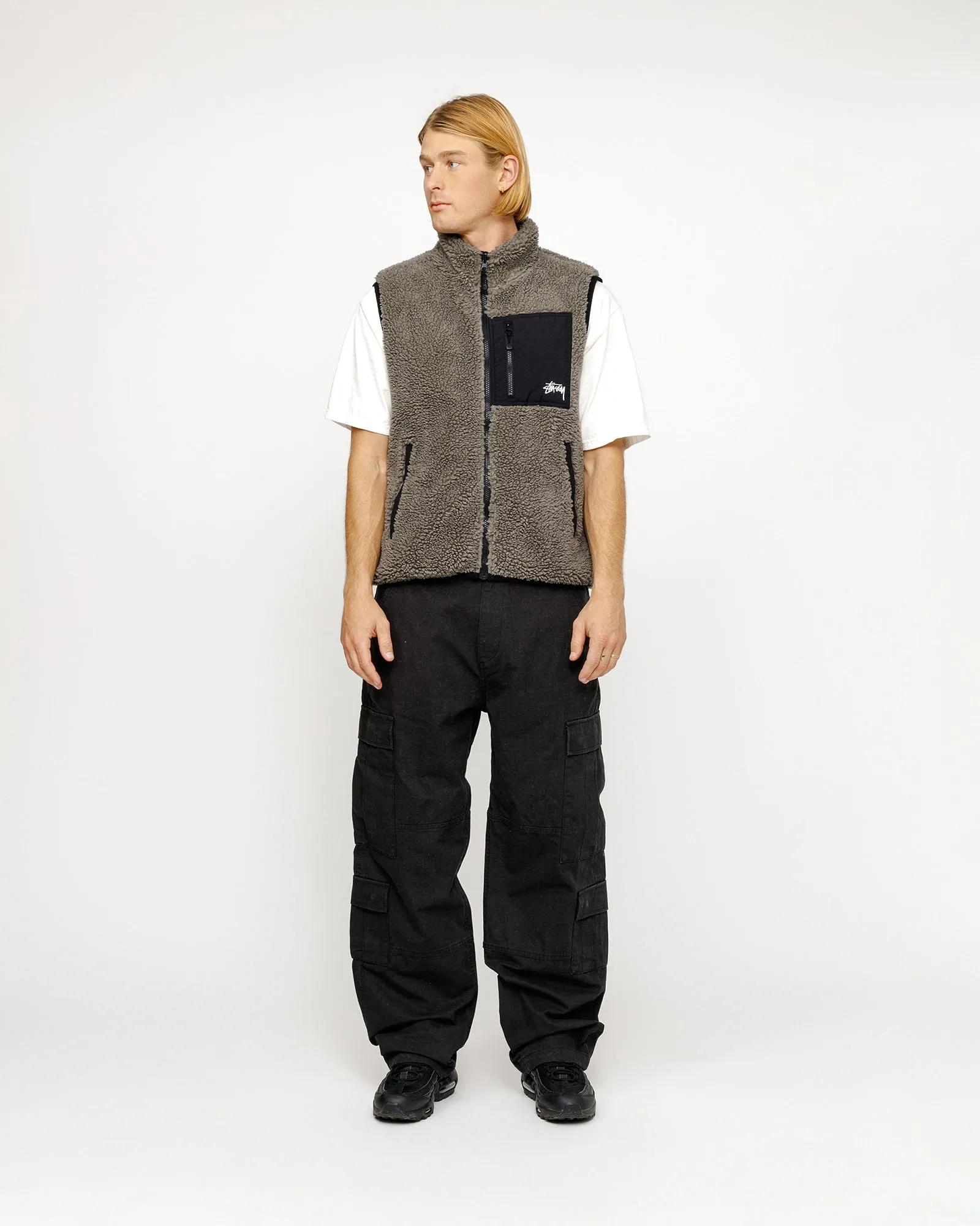 SHERPA REVERSIBLE VEST sold by Stussy product image thumbnail 5