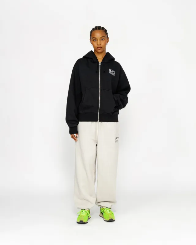 STÜSSY & NIKE STONE WASHED FLEECE ZIP HOODIE | Parallel