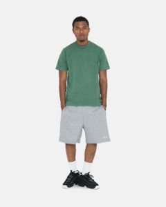 STOCK LOGO SWEAT SHORT sold by Stussy