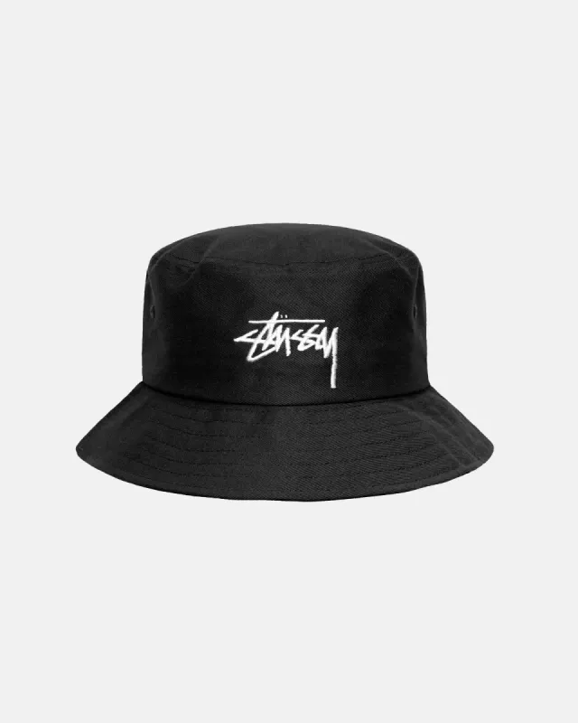 BIG STOCK BUCKET HAT sold by Stussy