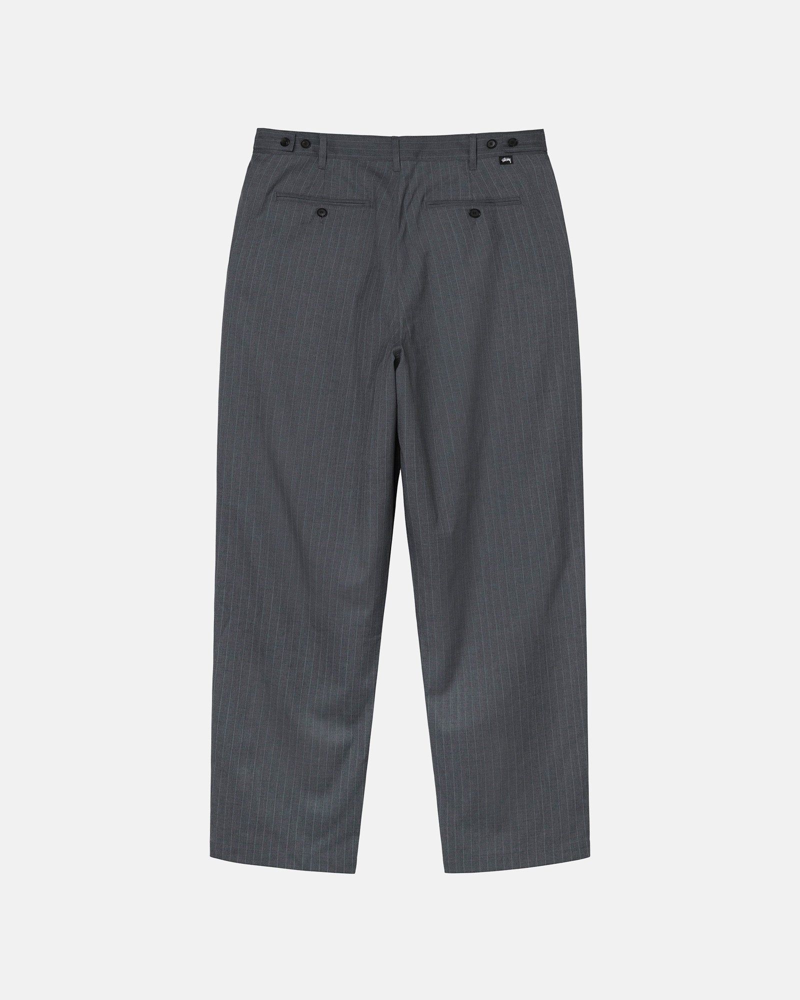 STRIPE VOLUME PLEATED TROUSER sold by Stussy product image thumbnail 2