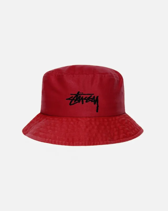 BIG STOCK BUCKET HAT sold by Stussy