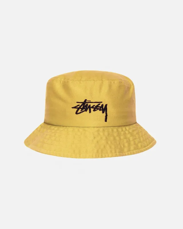 BIG STOCK BUCKET HAT made by Stussy