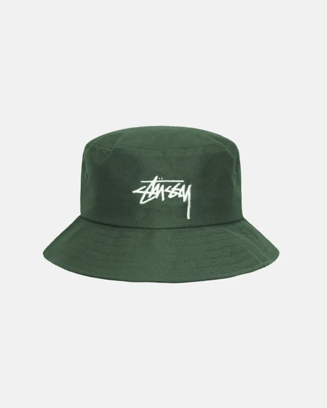 BIG STOCK BUCKET HAT sold by Stussy
