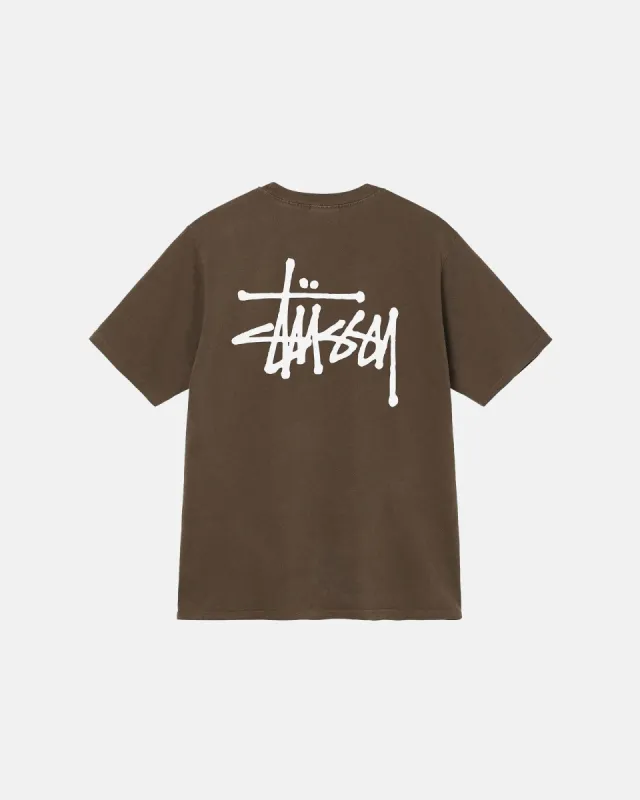 BASIC STÜSSY PIGMENT DYED TEE sold by Stussy