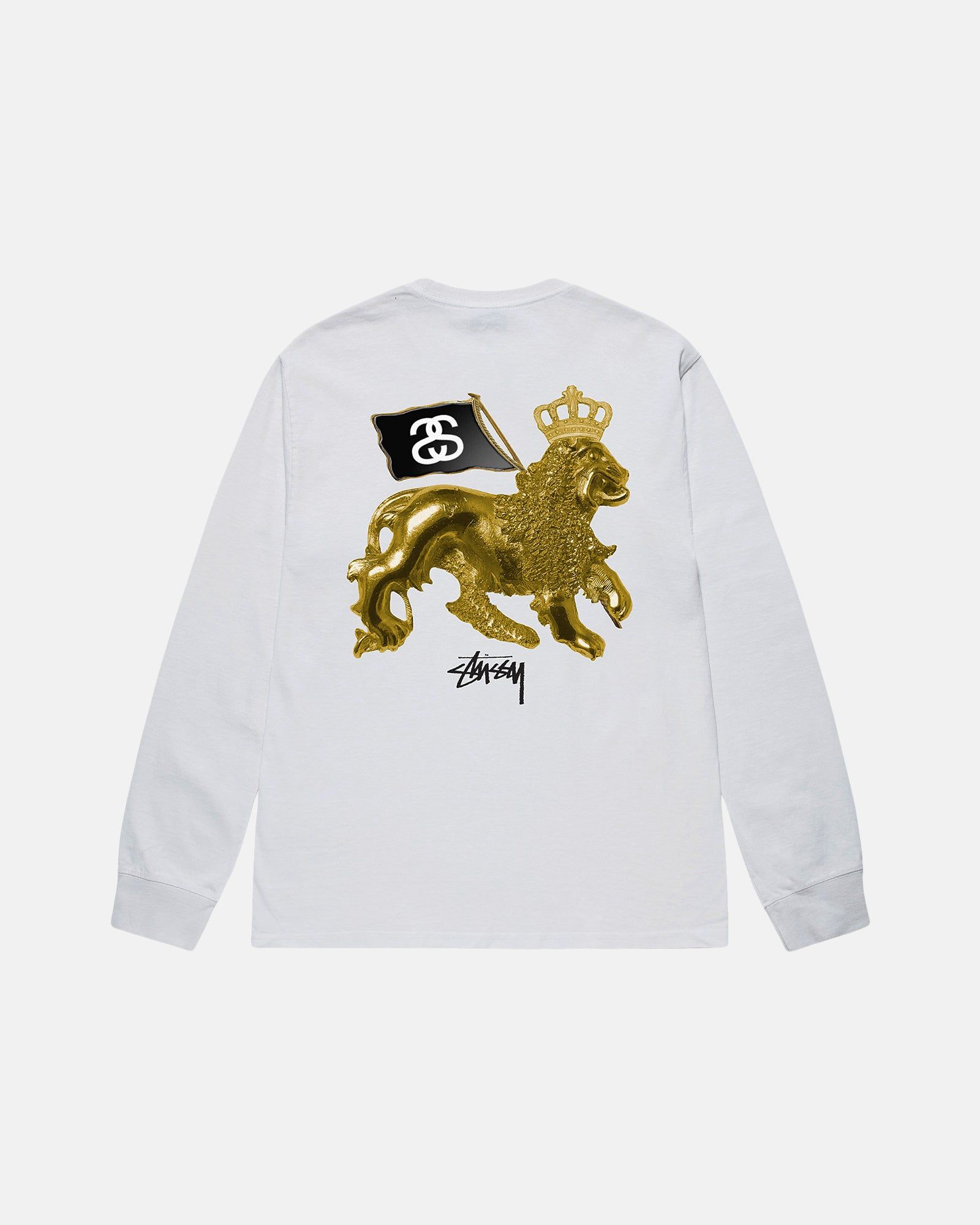 GOLD LION LS TEE sold by Stussy