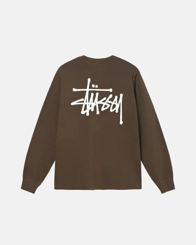 BASIC STUSSY LS TEE PIGMENT DYED sold by Stussy