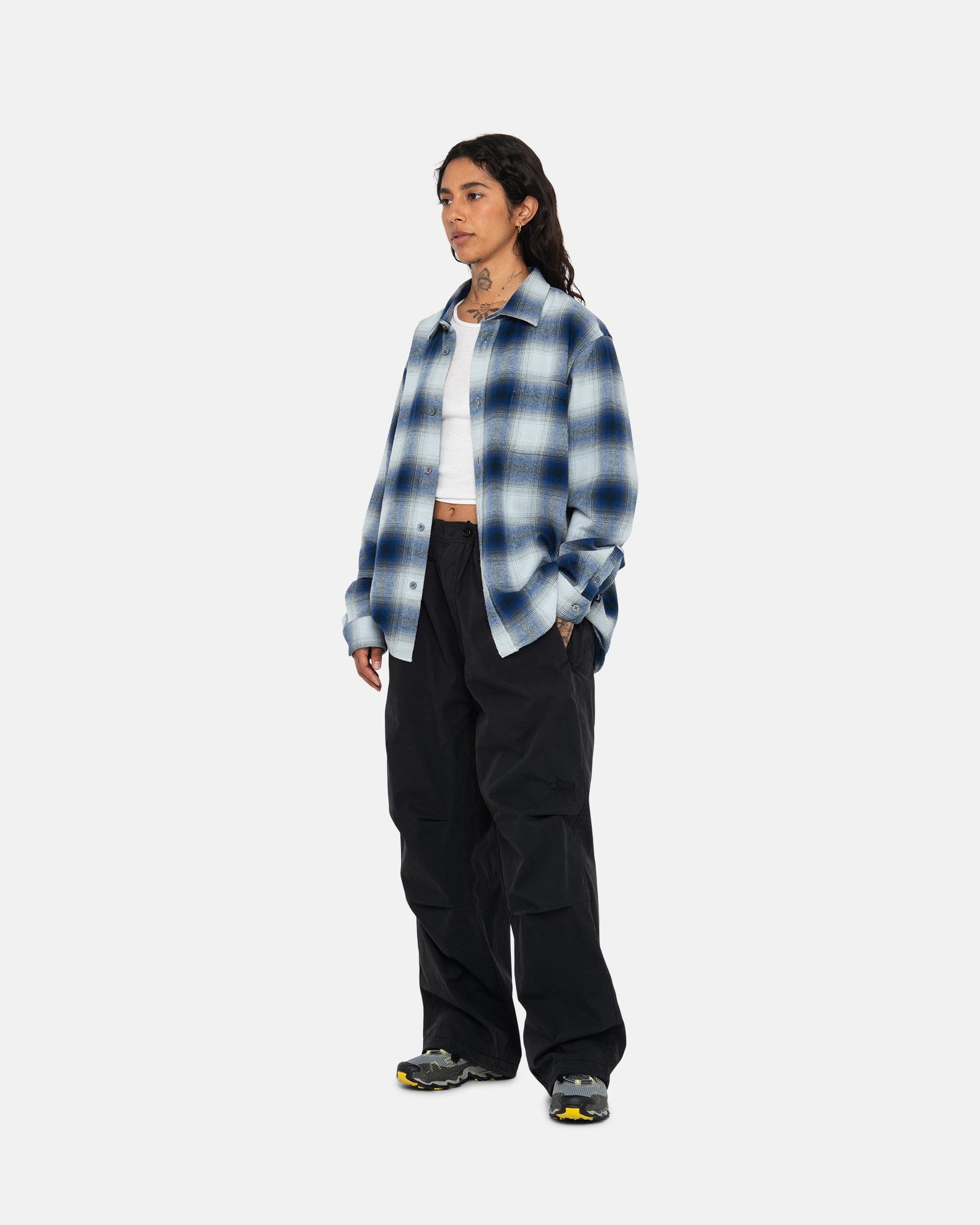 BAY PLAID SHIRT sold by Stussy product image thumbnail 9