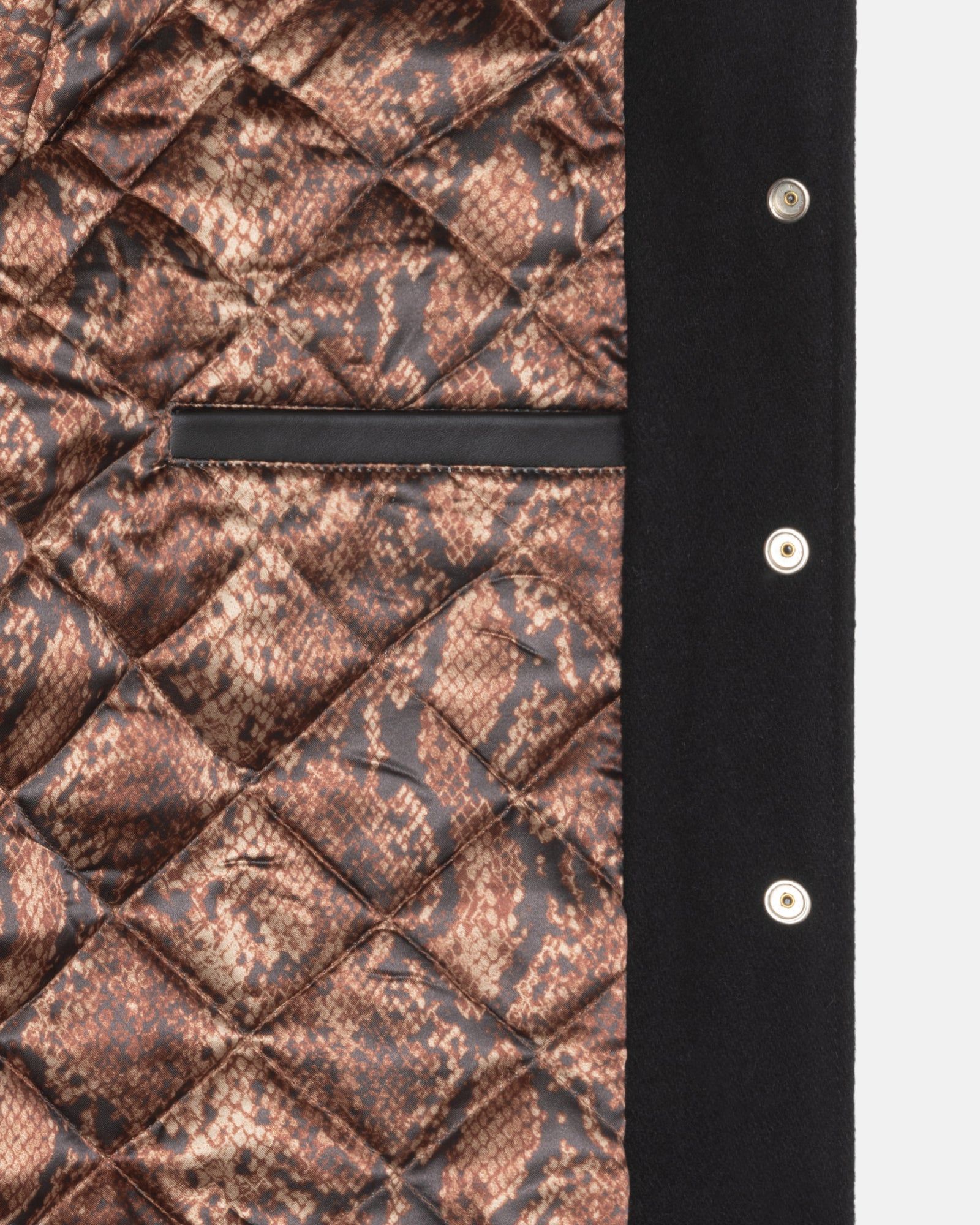 80 WOOL VARSITY JACKET sold by Stussy product image thumbnail 6