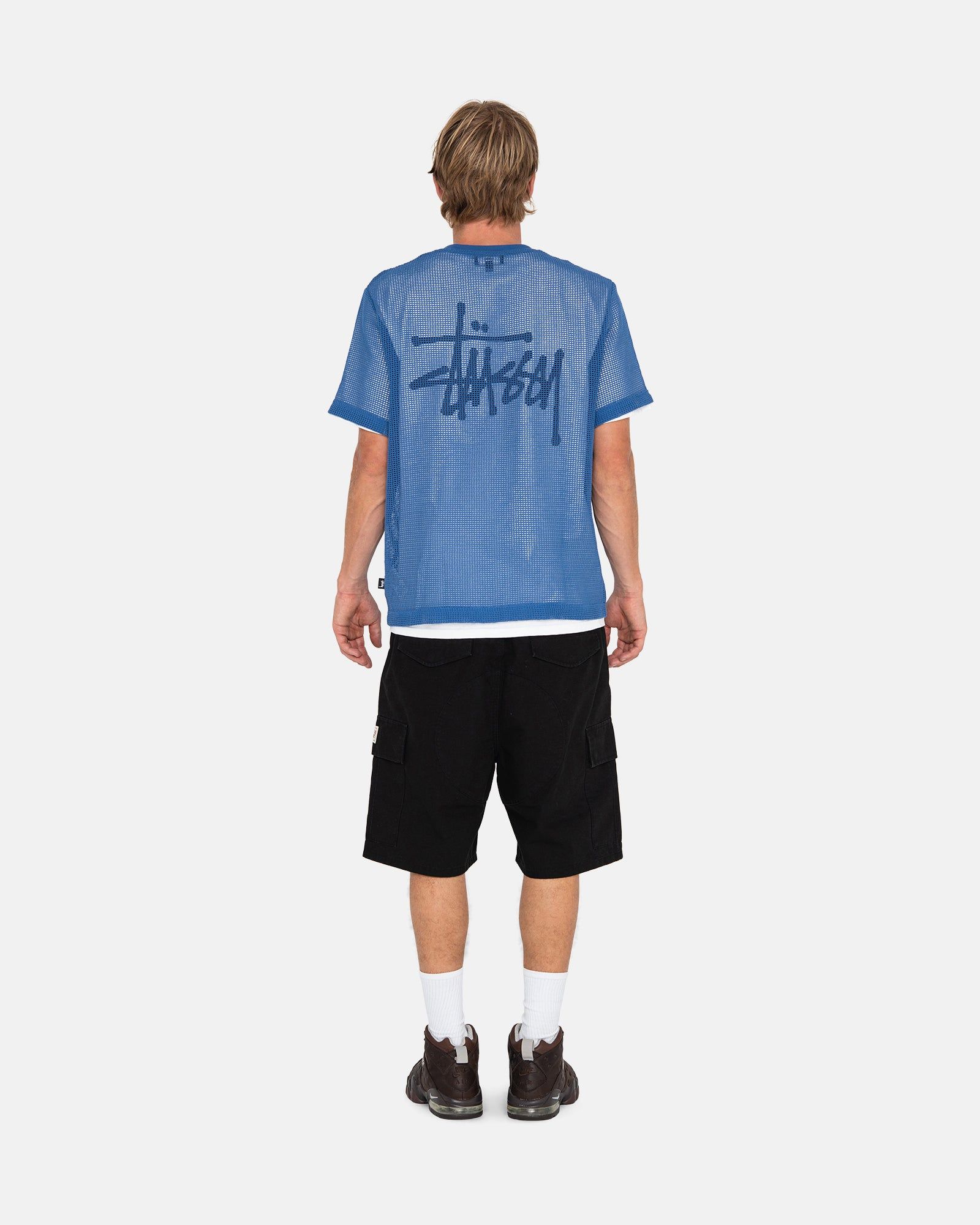 COTTON MESH SS CREW sold by Stussy product image thumbnail 6