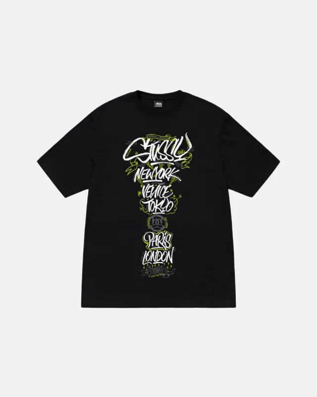 STÜSSY & BORN X RAISED HANDSTYLES TEE made by Stussy