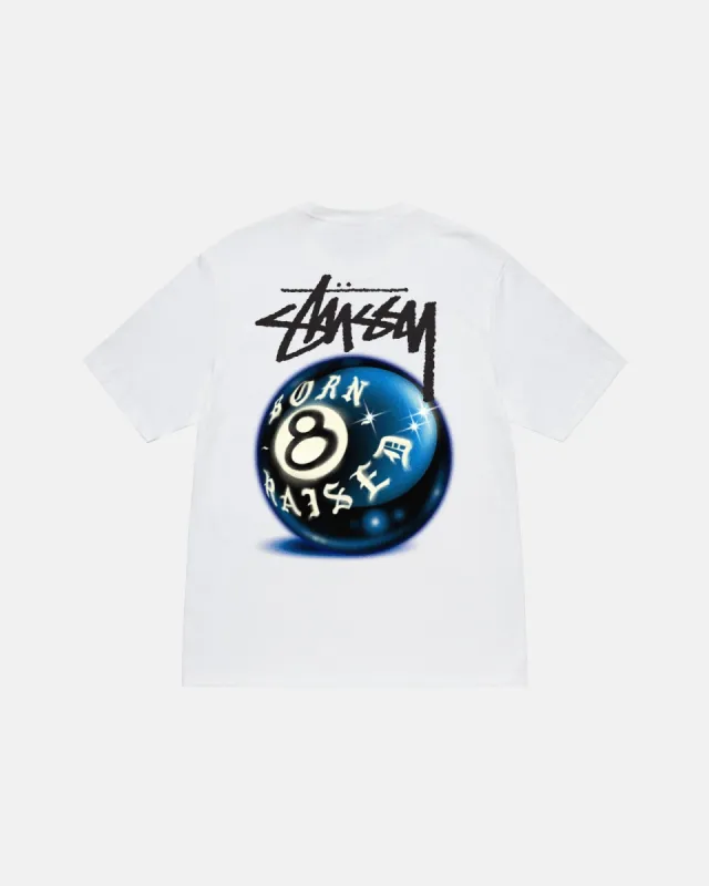 STÜSSY & BORN X RAISED 8 BALL TEE made by Stussy