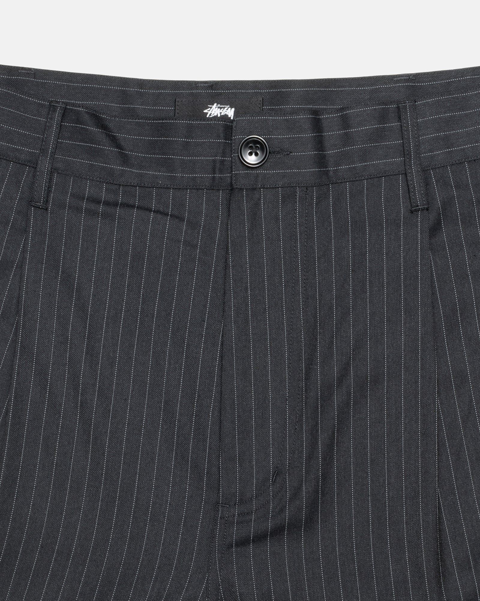 STRIPE VOLUME PLEATED TROUSER sold by Stussy product image thumbnail 3