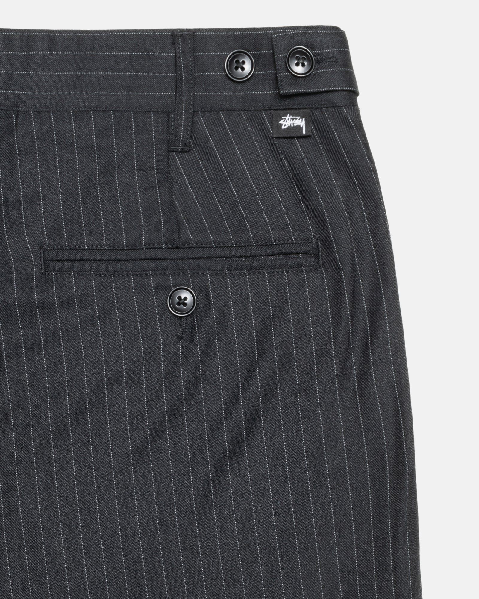 STRIPE VOLUME PLEATED TROUSER sold by Stussy product image thumbnail 4