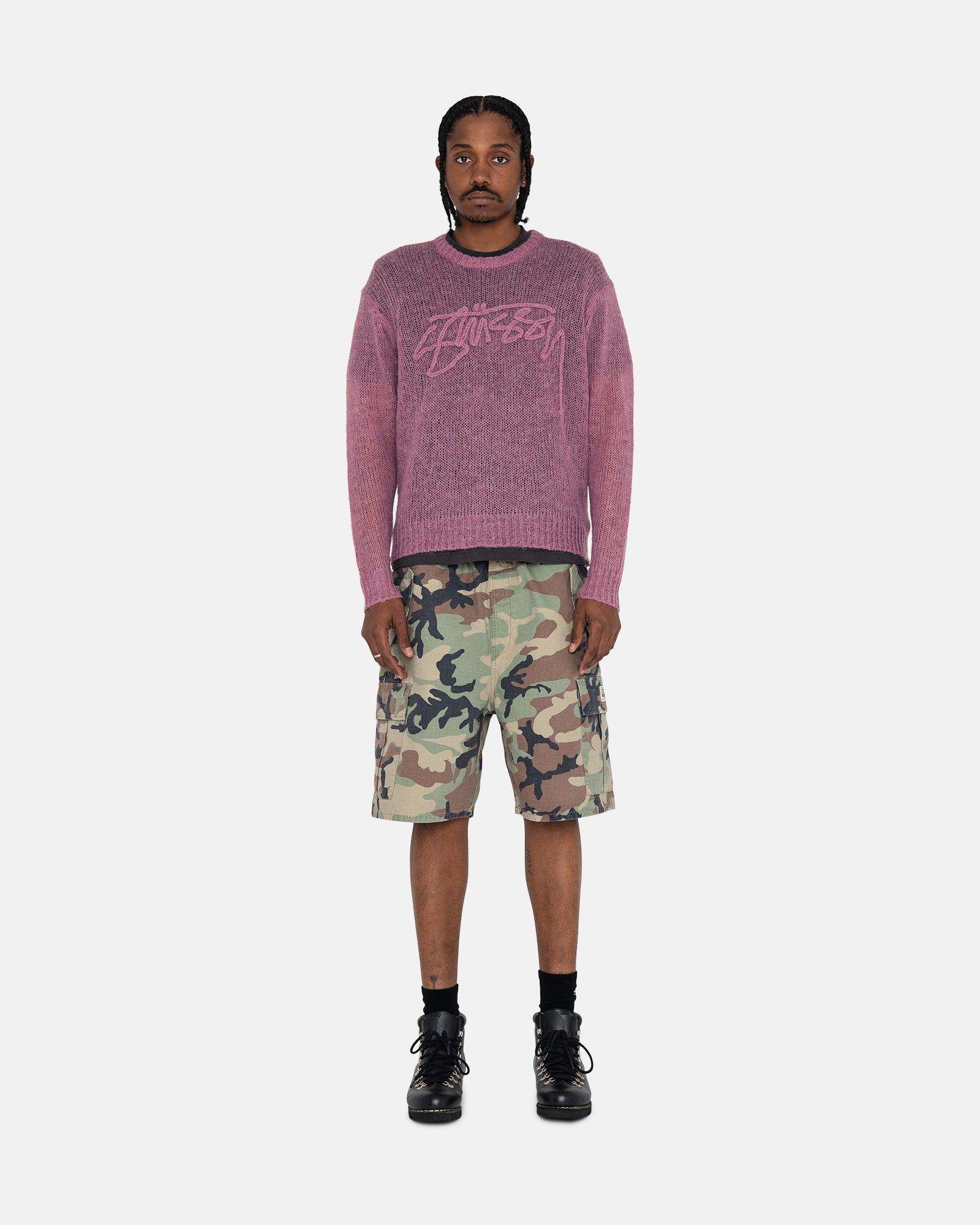 LOOSE KNIT LOGO SWEATER sold by Stussy product image thumbnail 5