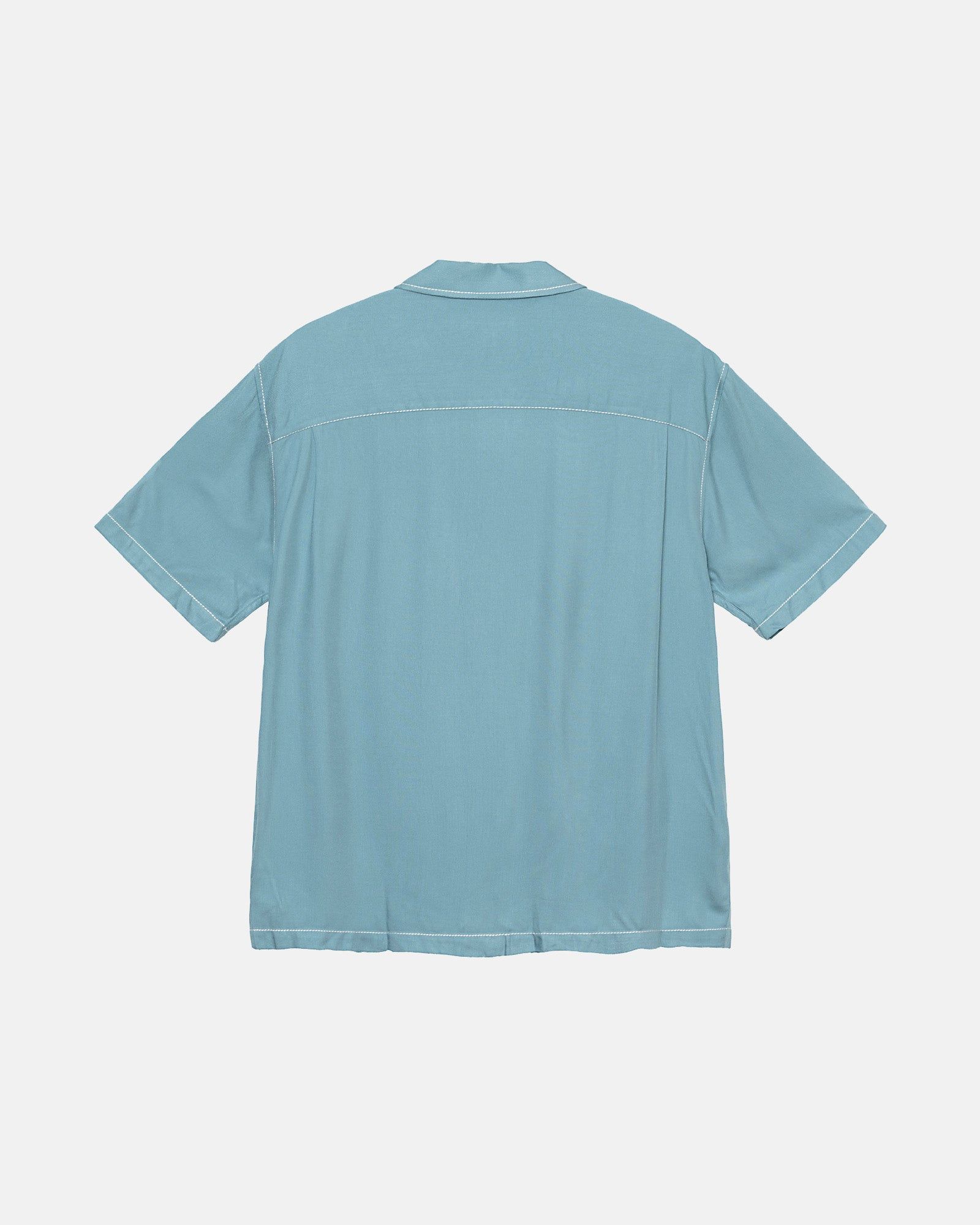 CONTRAST PICK STITCHED SHIRT sold by Stussy product image thumbnail 2