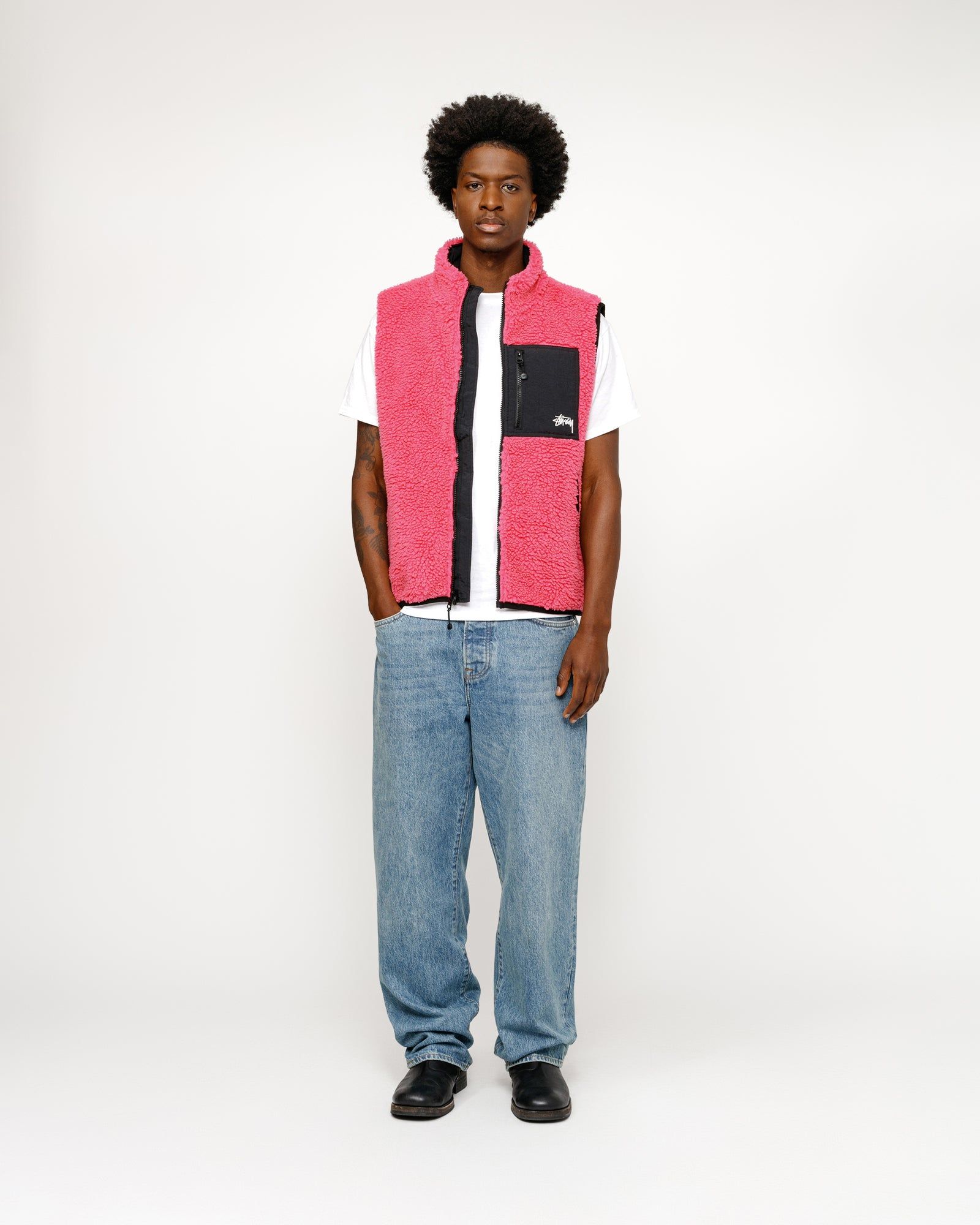 SHERPA REVERSIBLE VEST sold by Stussy product image thumbnail 5