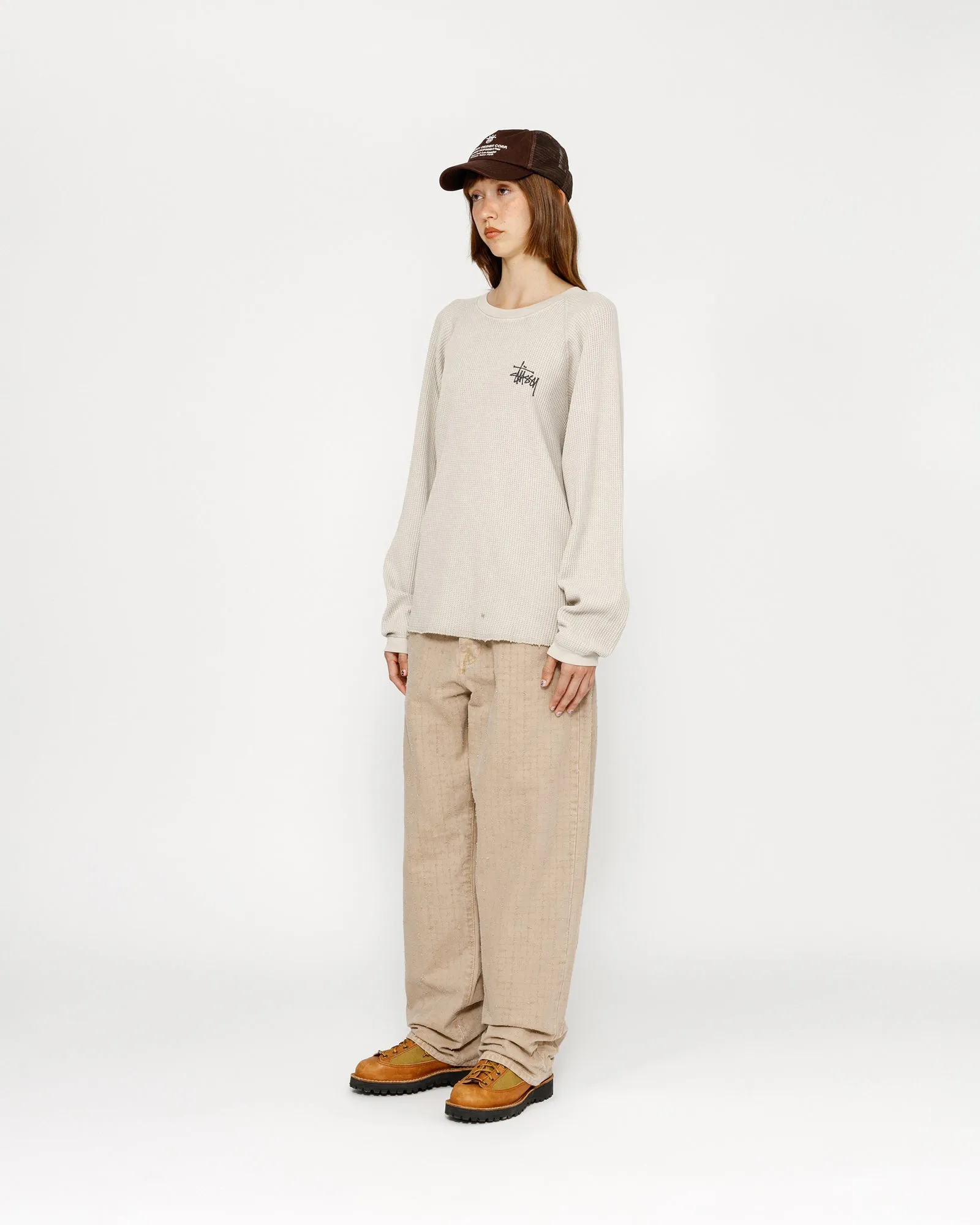 Big Ol' Pant Canvas Needlepunch – Black | Pants | Stüssy