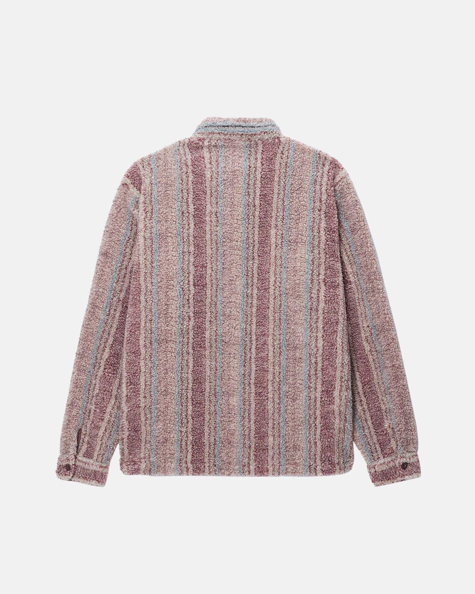 STRIPED SHERPA SHIRT sold by Stussy product image thumbnail 2