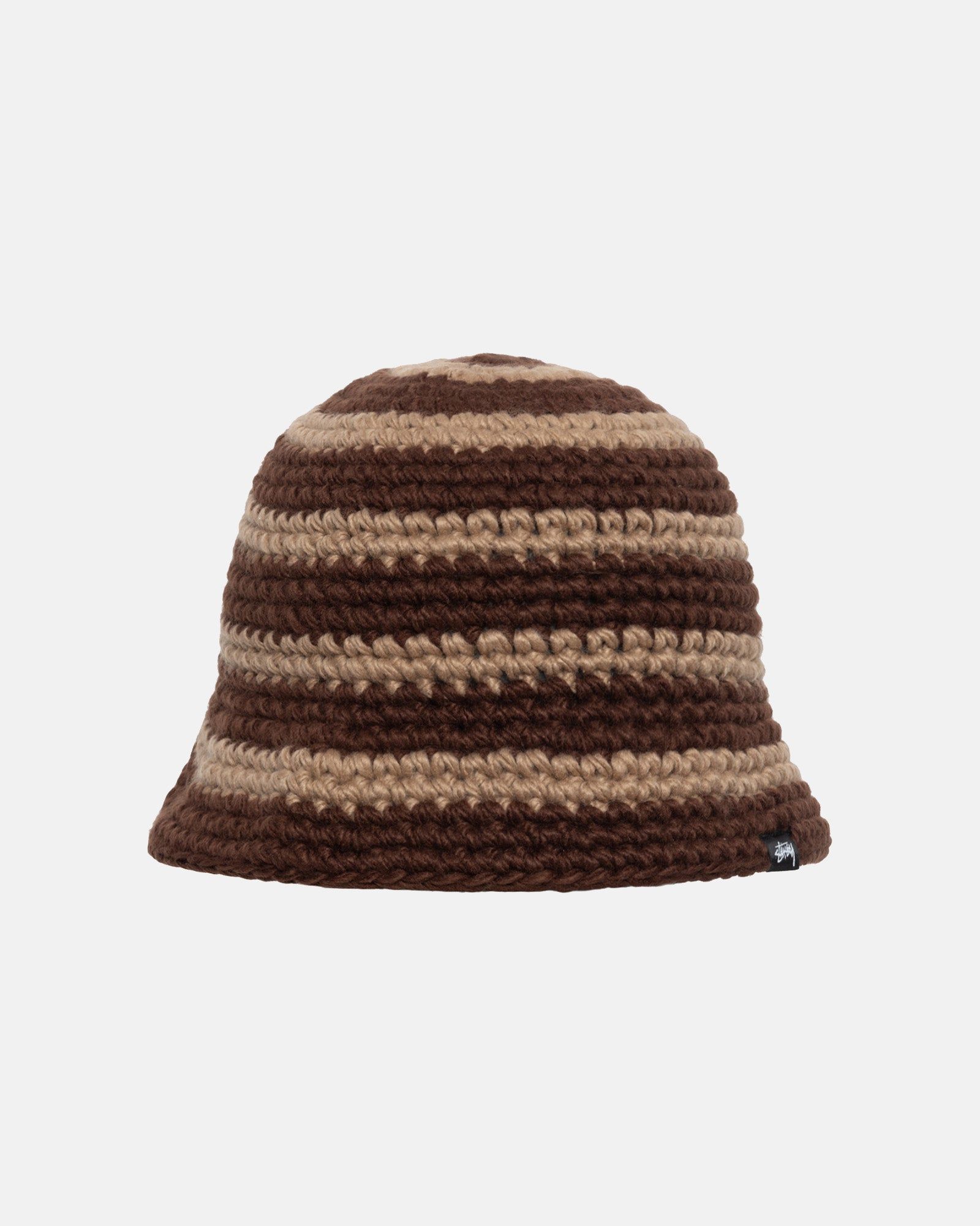 SWIRL KNIT BUCKET HAT sold by Stussy