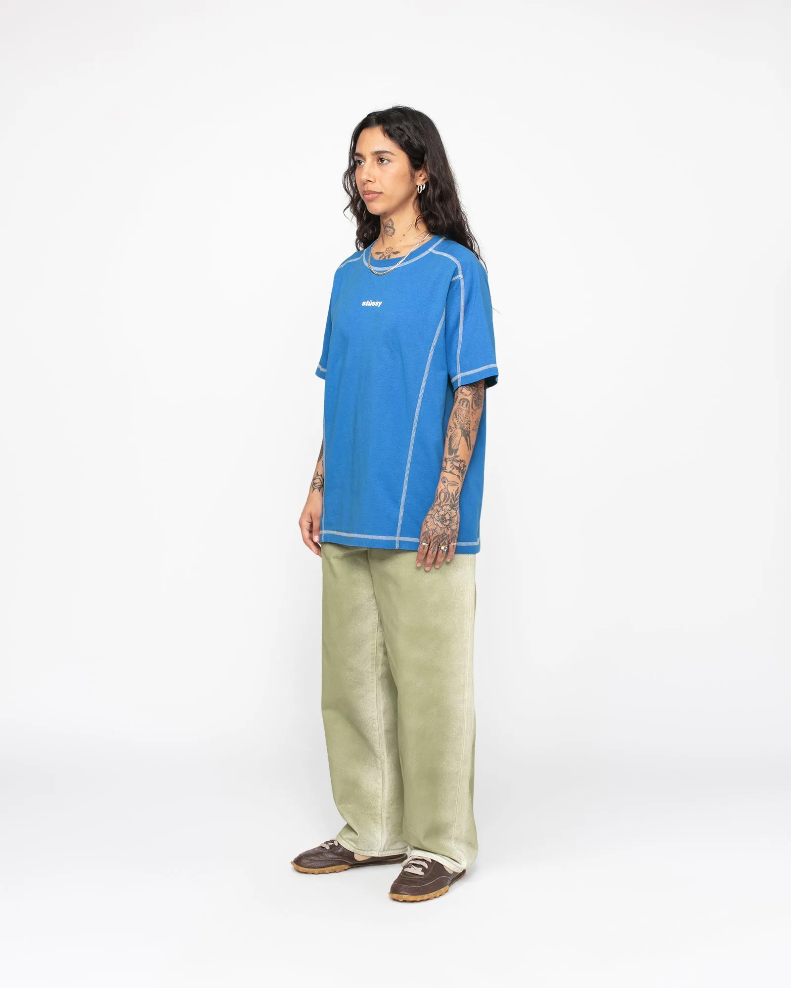 Stussy Big Ol' Spray Dye Jean Olive Men's - SS24 - US