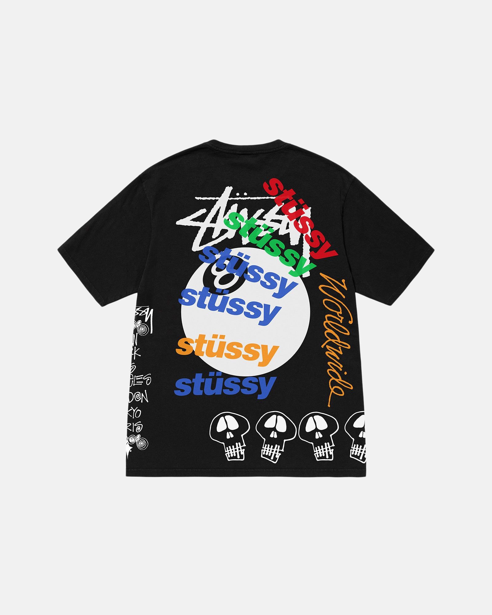 TEST STRIKE PIGMENT DYED TEE sold by Stussy
