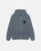 8 BALL ZIP HOODIE PIGMENT DYED sold by Stussy