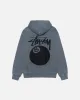8 BALL ZIP HOODIE PIGMENT DYED sold by Stussy