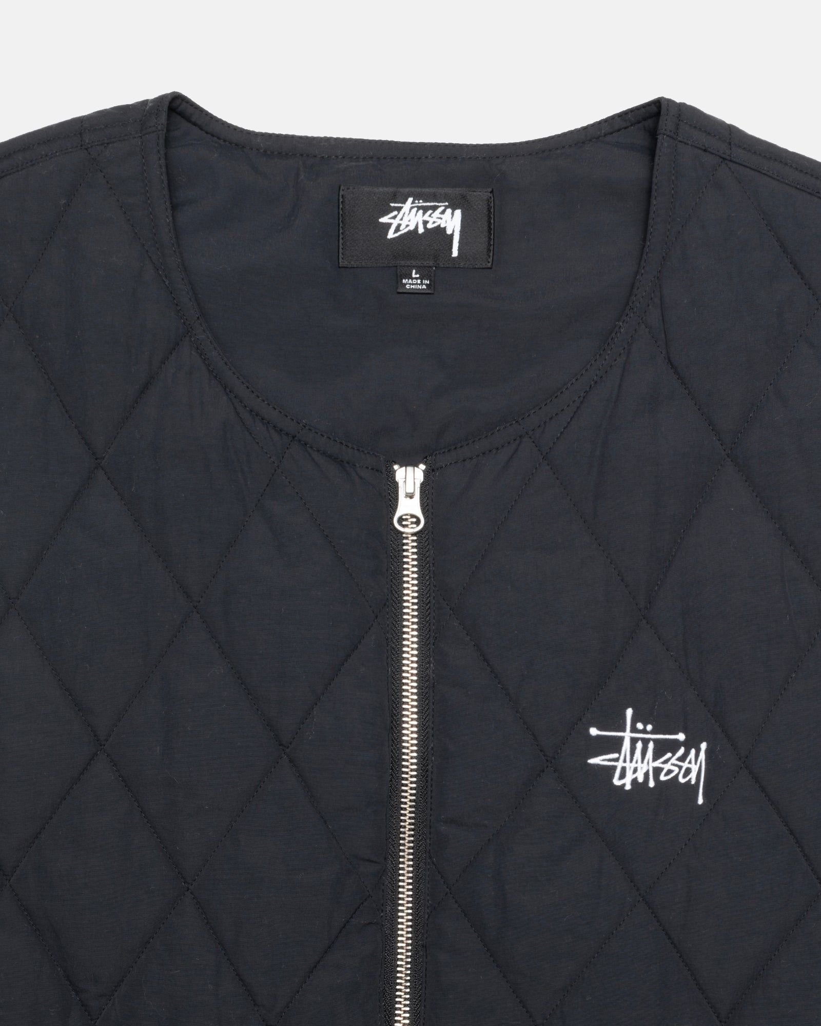 DIAMOND QUILTED VEST sold by Stussy product image thumbnail 3