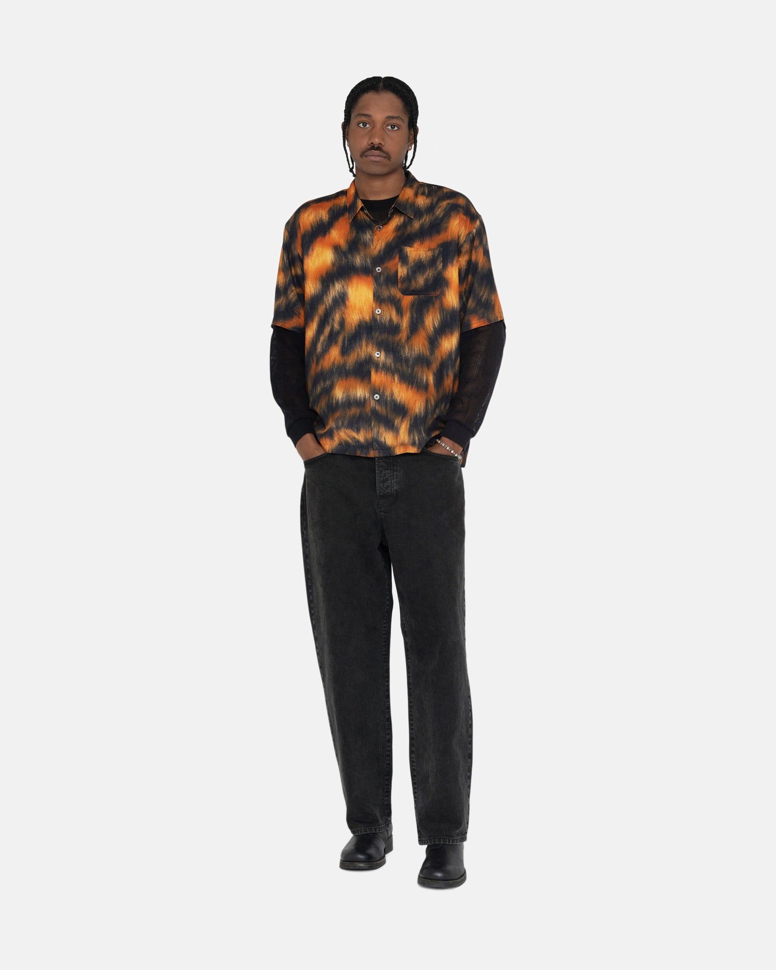 FUR PRINT SHIRT sold by Stussy product image thumbnail 4
