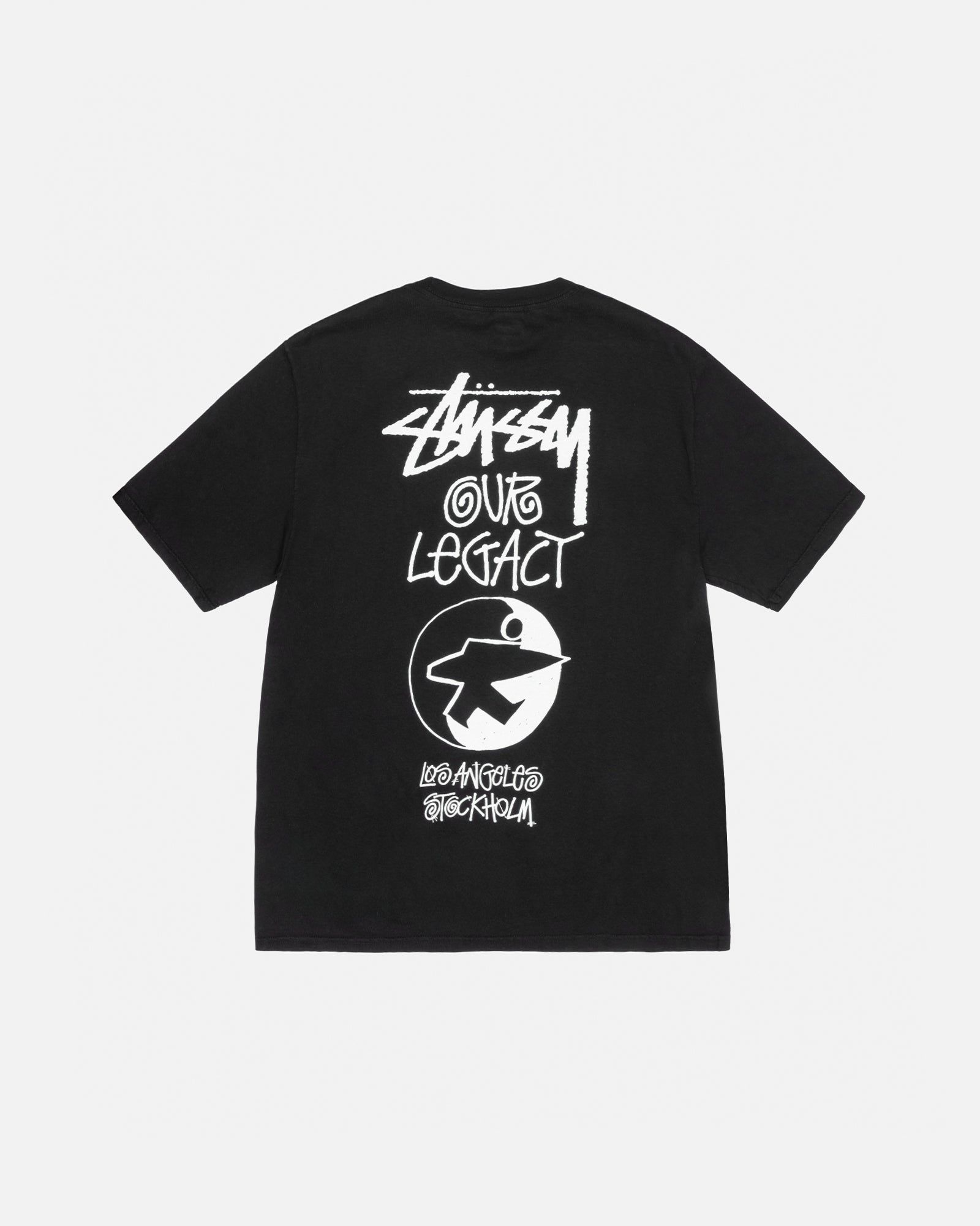 OUR LEGACY WORK SHOP SURFMAN TEE PIGMENT DYED sold by Stussy