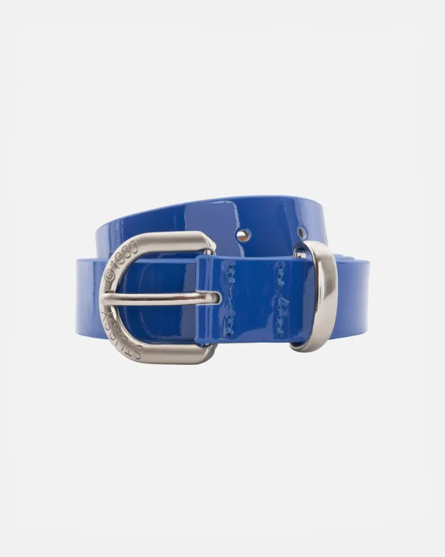 PATENT LEATHER BELT made by Stussy