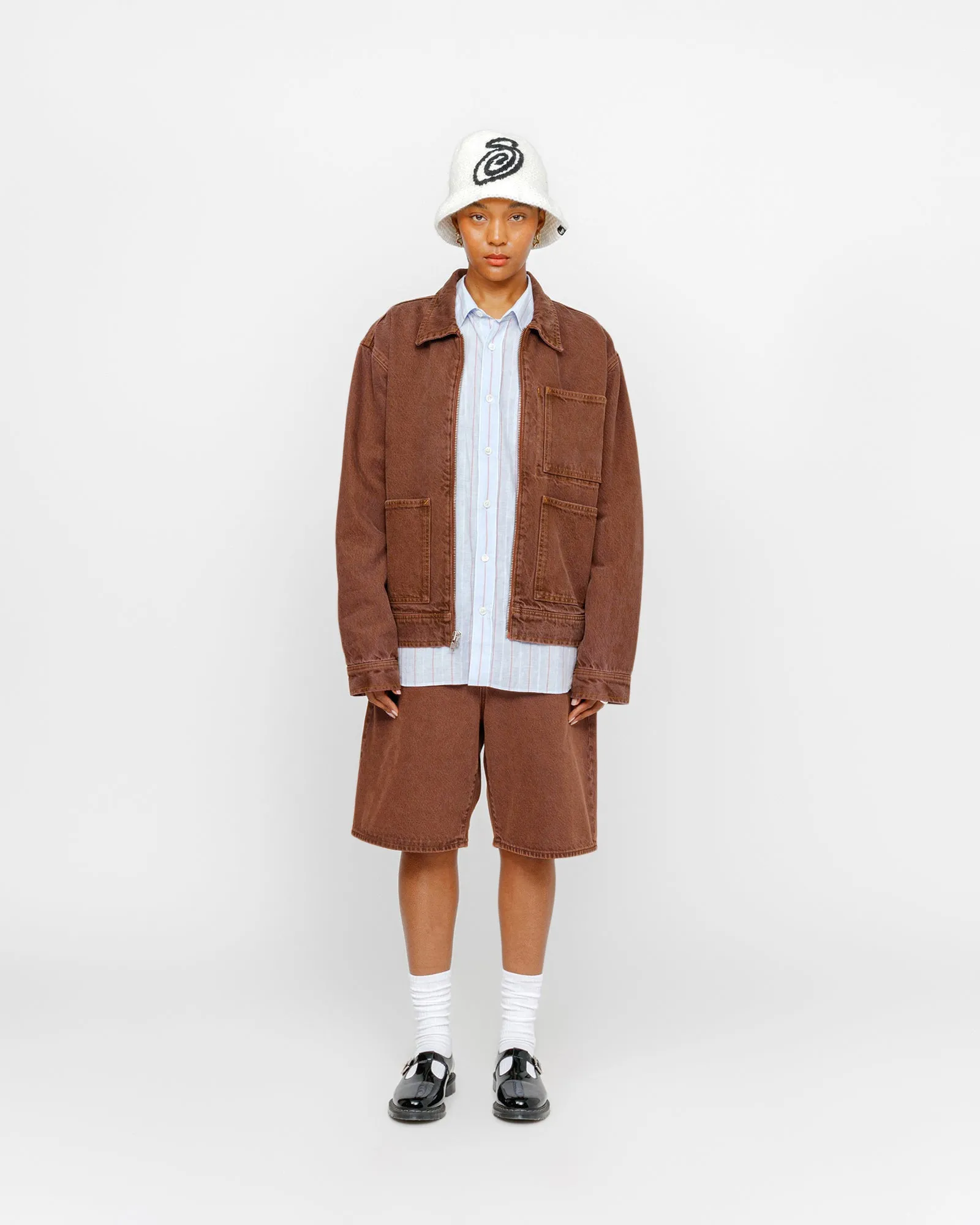 BIG OL' SHORT DENIM sold by Stussy product image thumbnail 4