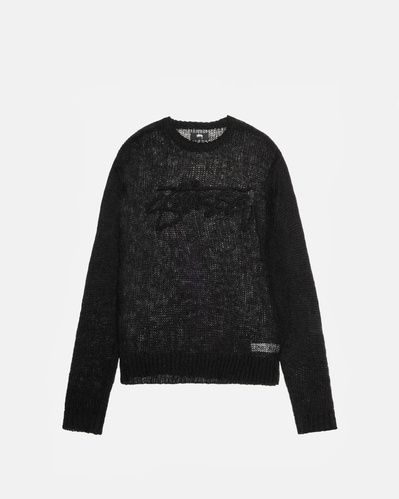 LOOSE KNIT LOGO SWEATER sold by Stussy