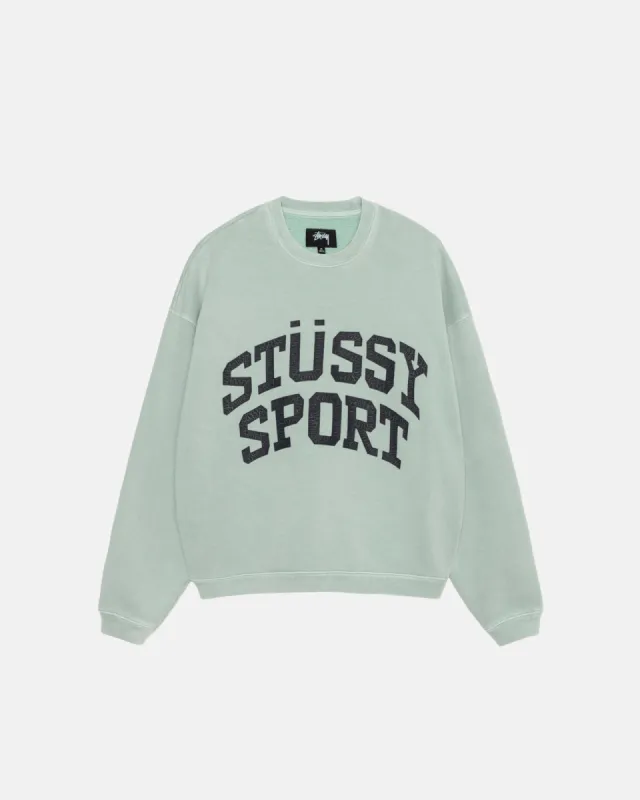 BIG CRACKLE SPORT CREW sold by Stussy