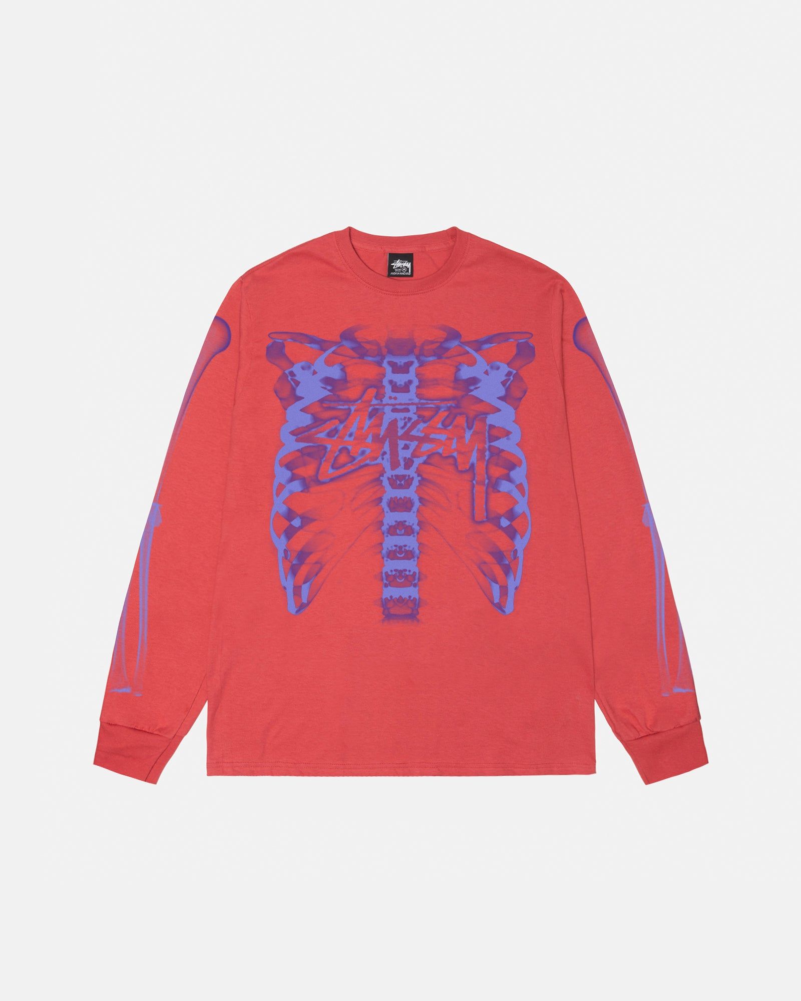 RIB CAGE 3M LS TEE sold by Stussy