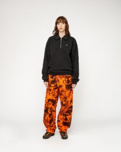 HALF ZIP MOCK NECK SWEATSHIRT sold by Stussy