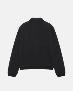 HALF ZIP MOCK NECK SWEATSHIRT sold by Stussy