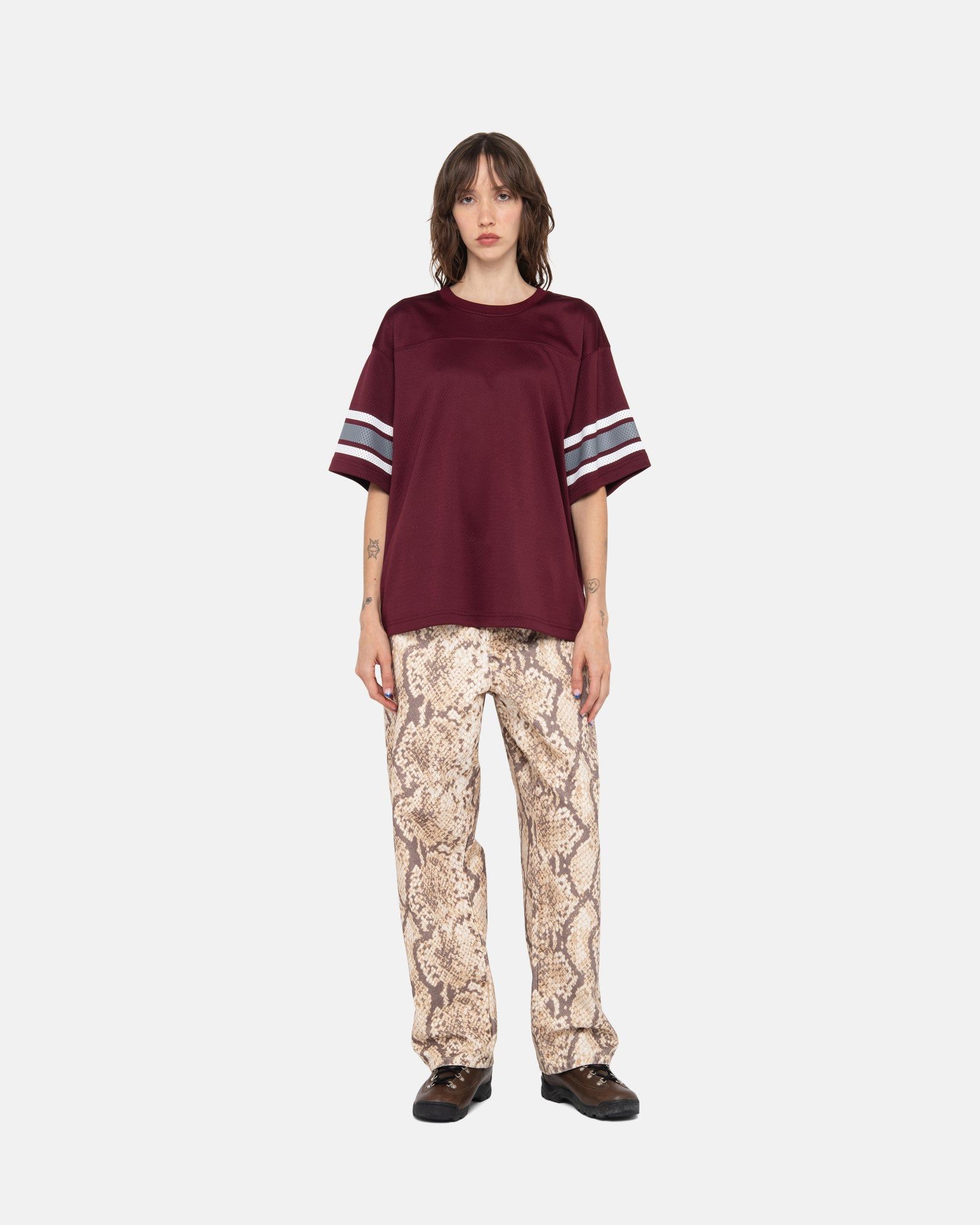 SURFMAN MESH FOOTBALL JERSEY sold by Stussy product image thumbnail 7