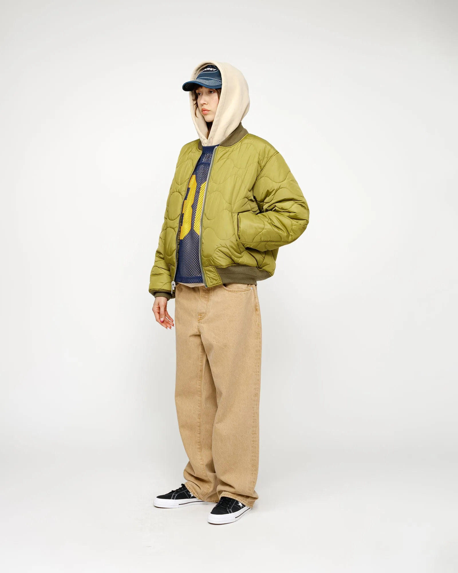 BUILT REVERSIBLE BOMBER JACKET sold by Stussy product image thumbnail 5