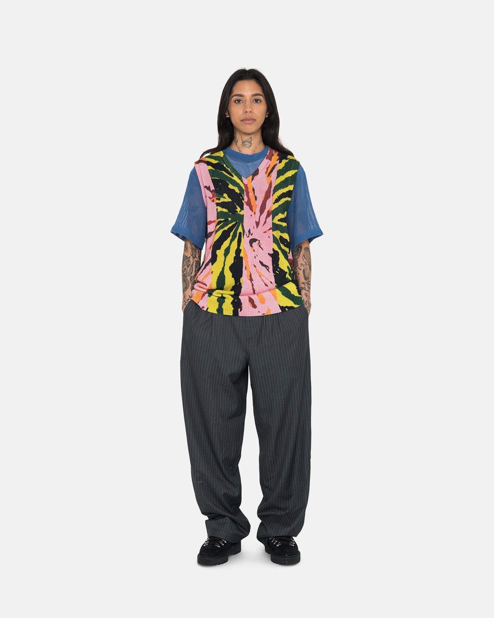 PRINTED SWEATER VEST sold by Stussy product image thumbnail 6