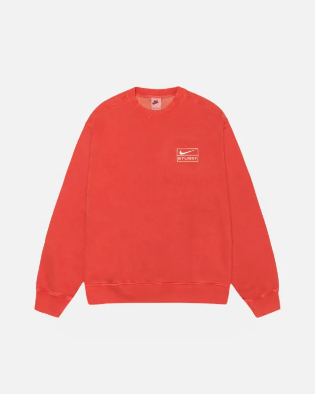 Nike x Stussy Washed Fleece Crewneck | Parallel