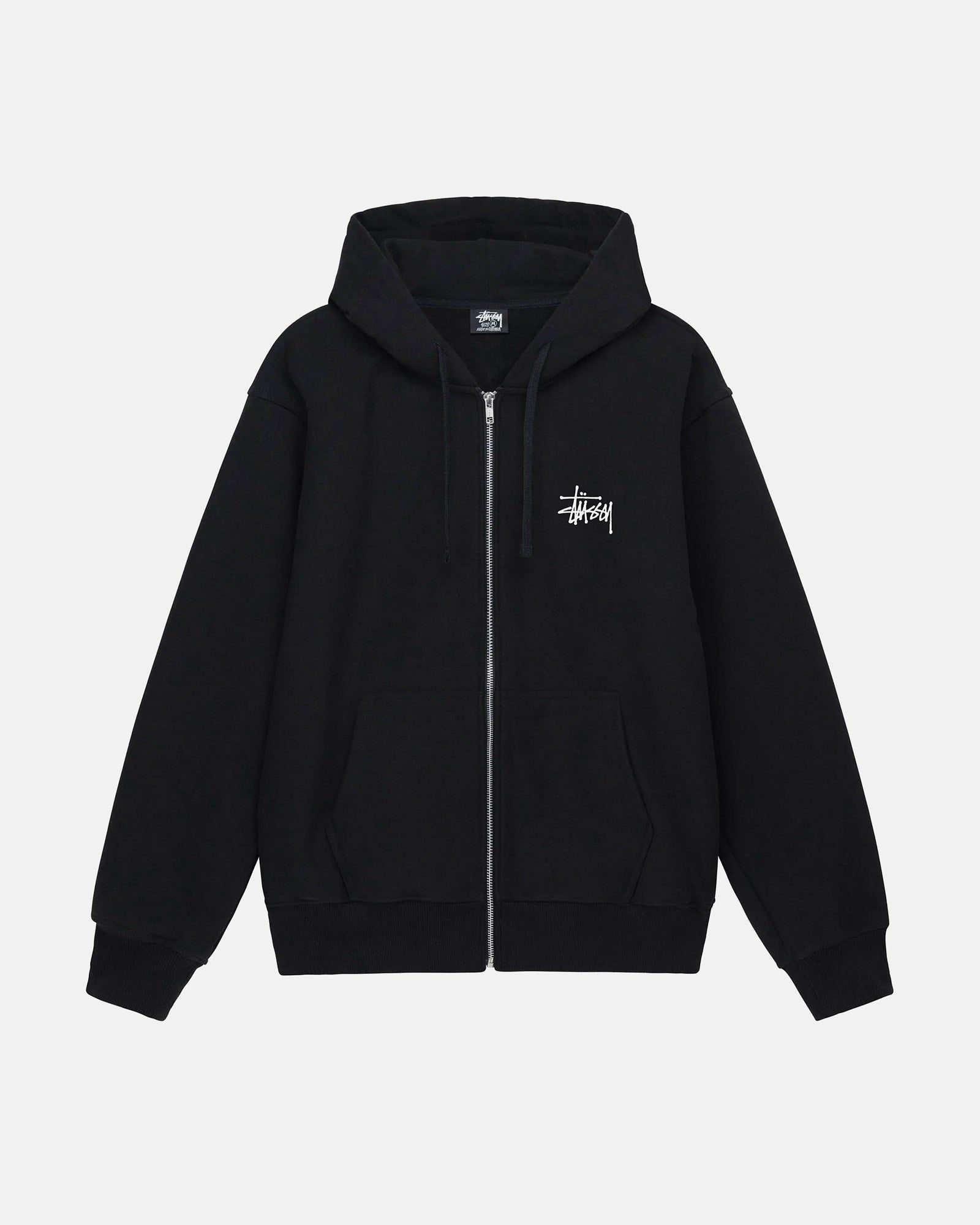 BASIC STÜSSY ZIP HOODIE sold by Stussy