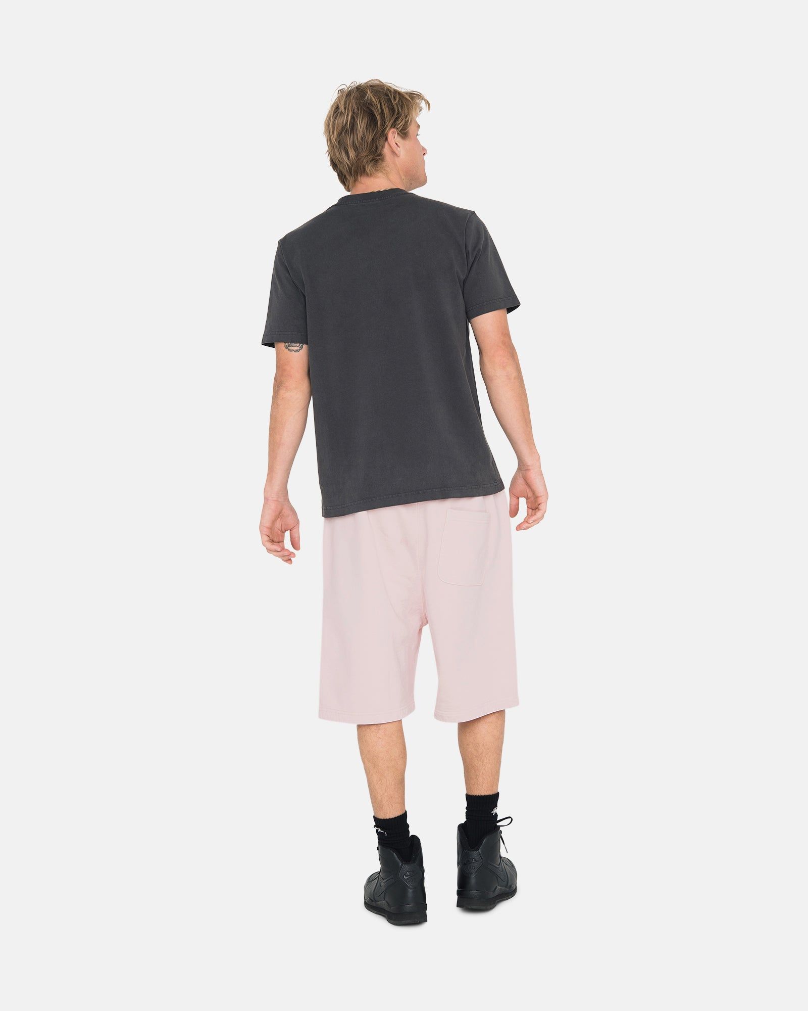OVERDYED STOCK LOGO SWEATSHORT sold by Stussy product image thumbnail 7