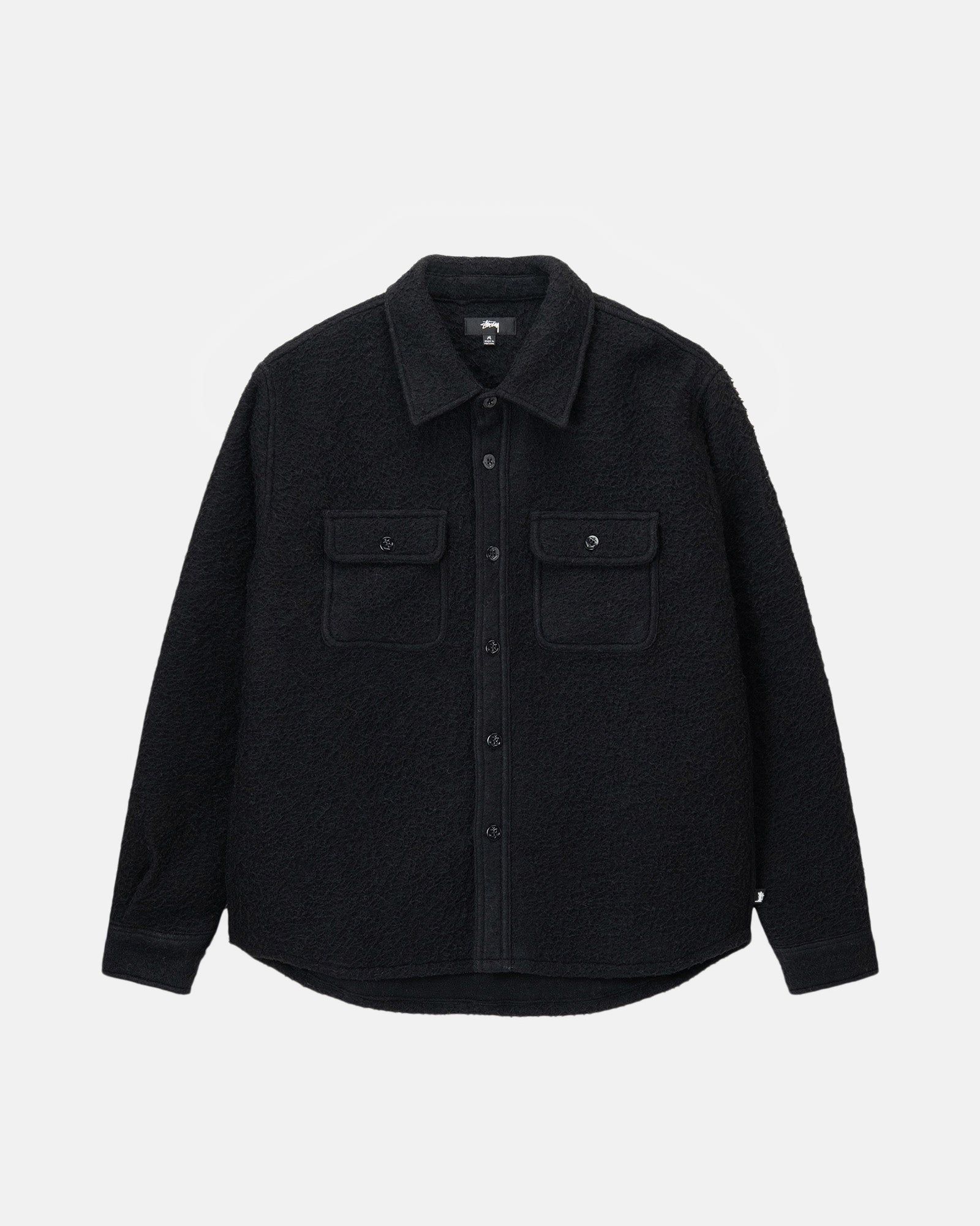 CASENTINO WOOL CPO SHIRT sold by Stussy