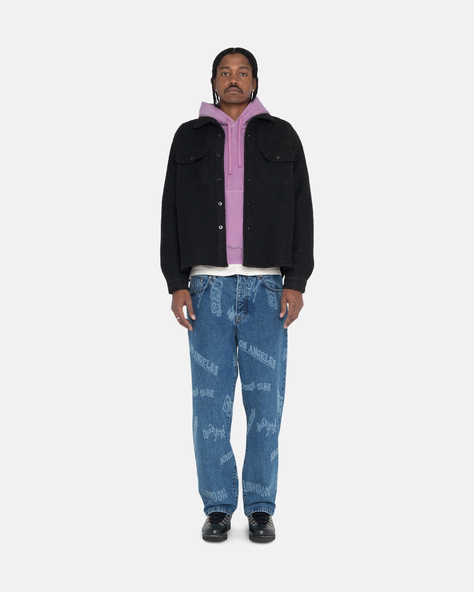 CASENTINO WOOL CPO SHIRT sold by Stussy product image thumbnail 5