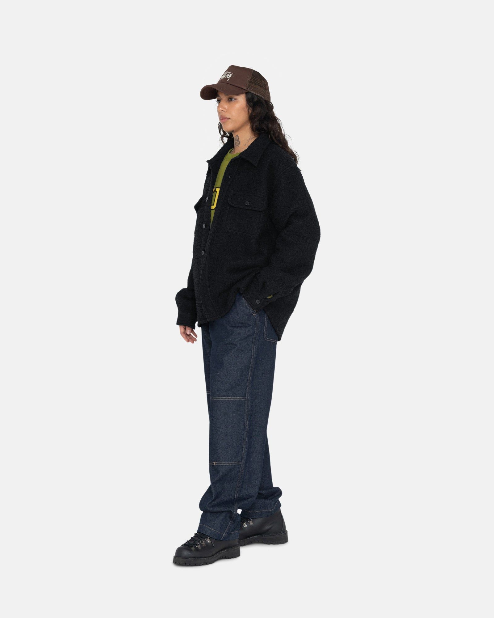 CASENTINO WOOL CPO SHIRT sold by Stussy product image thumbnail 9